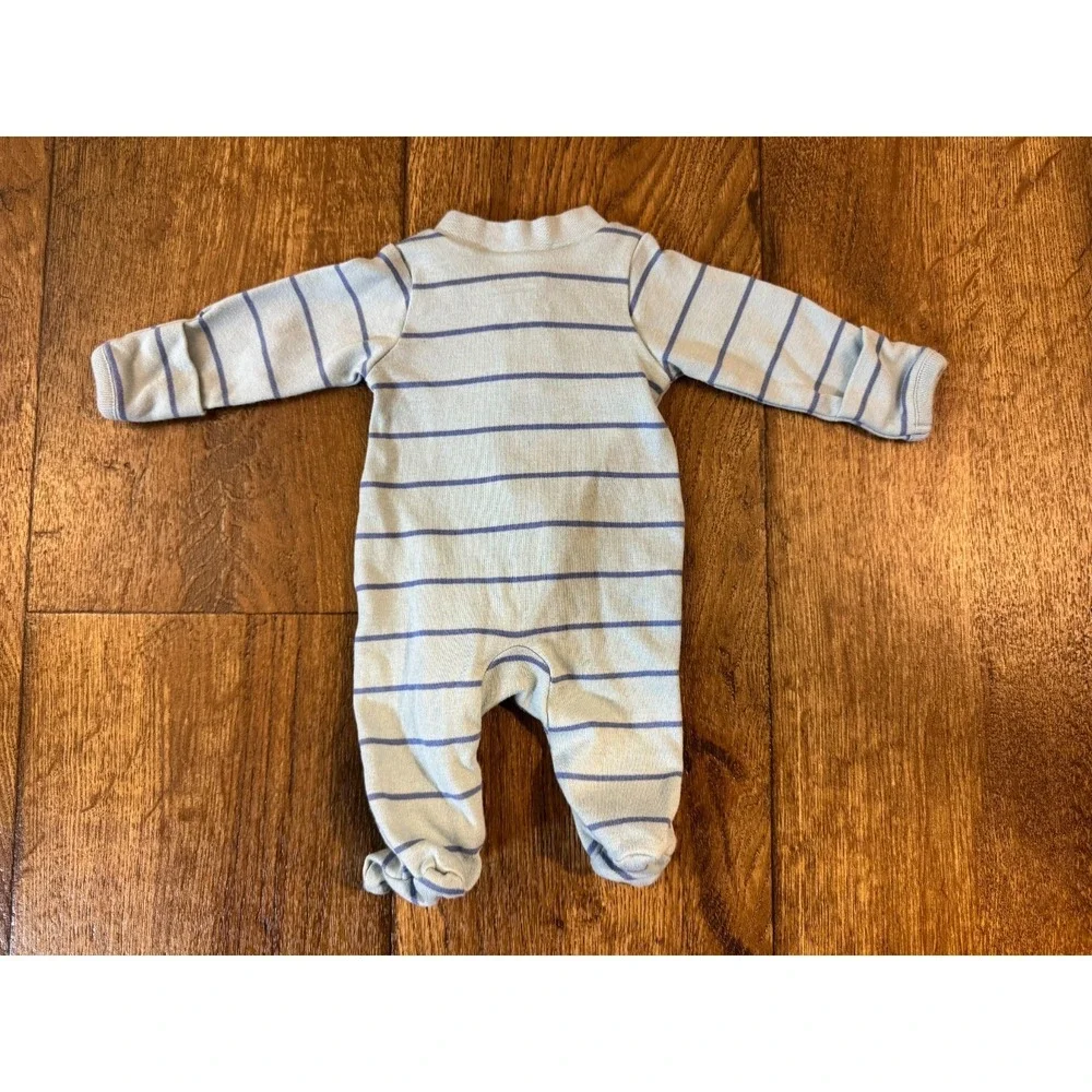Baby Boy Preemie Little Brother Romper Sleeper Outfit Clothes Zipper Carter's
